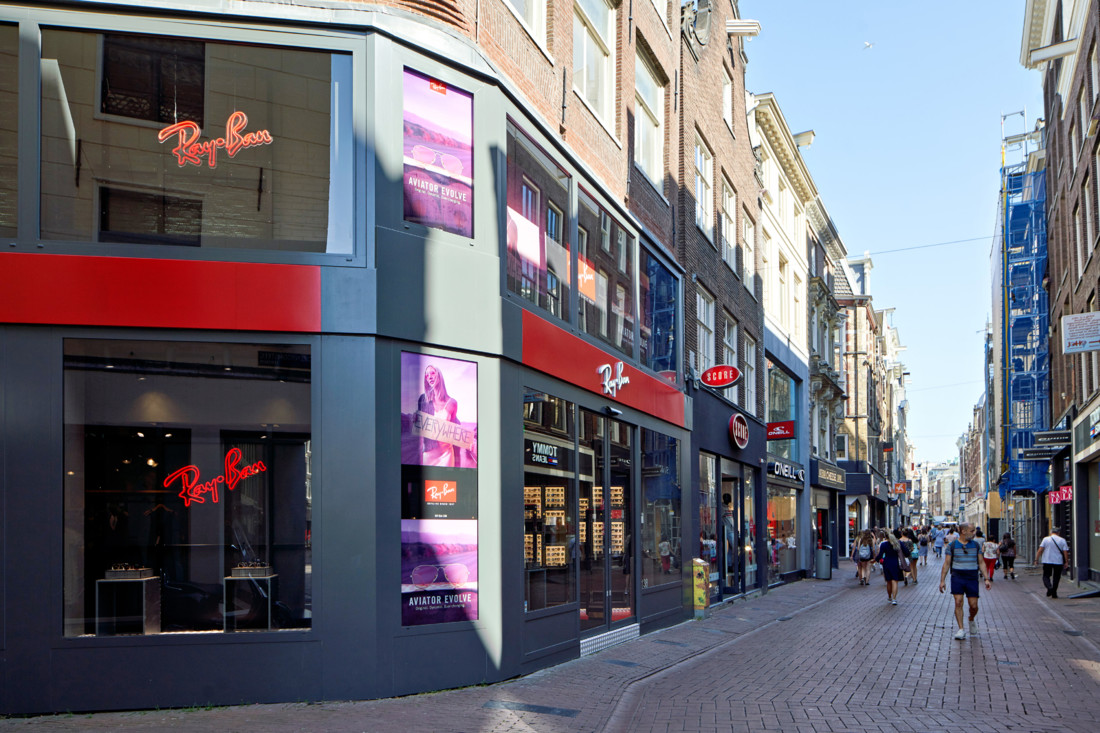 agenda mout passie Ray-Ban opent eigen winkel in Amsterdam • Nieuws - De Opticien