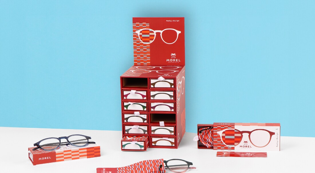Morel introduceert haar eerste leesbrillen met de ZOOM BOX • News De