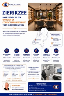 Vacature Zierikzee via Eye Recruitment
