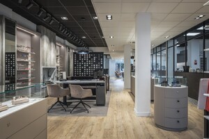 WSB gaf Iris Optiek in Baarn restyling