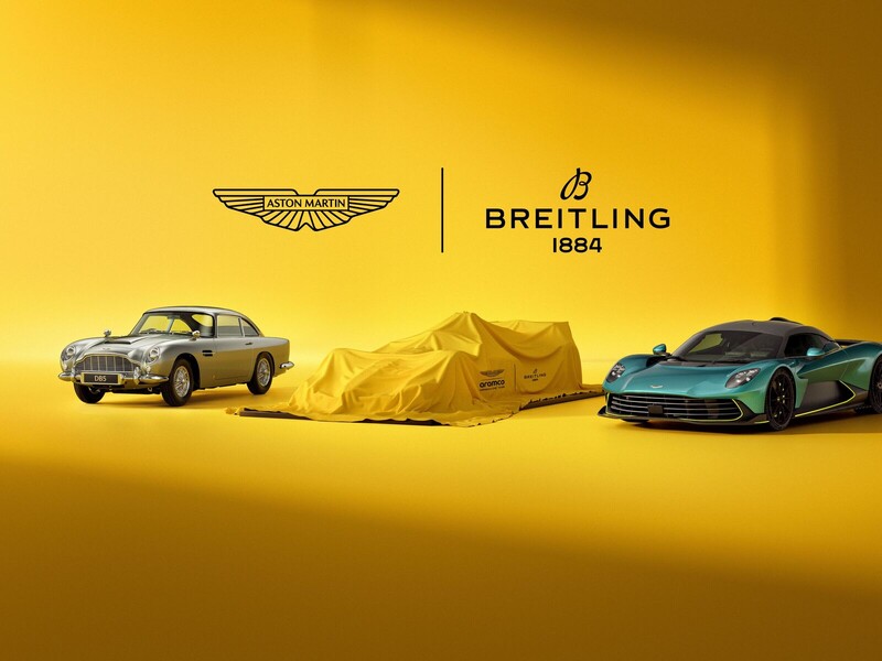 Breitling keert terug in de Formule 1 als offici&euml;le partner van Aston Martin