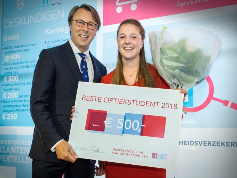 Beste Optiekstudent 2018: Evelijn van de Wiel