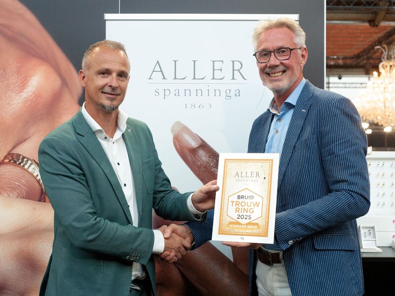 Winnaars van de verkiezing Trouwring van het Jaar 2025 bekendgemaakt