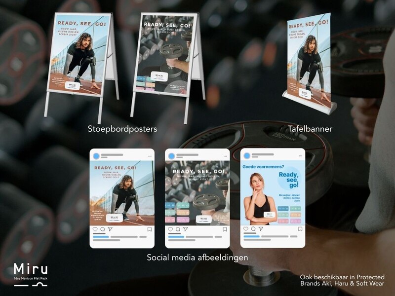 Klaar voor een actief nieuw jaar met Miru 1day Flat Pack