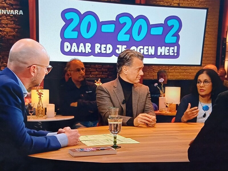 Aandacht voor bijziendheid op televisie