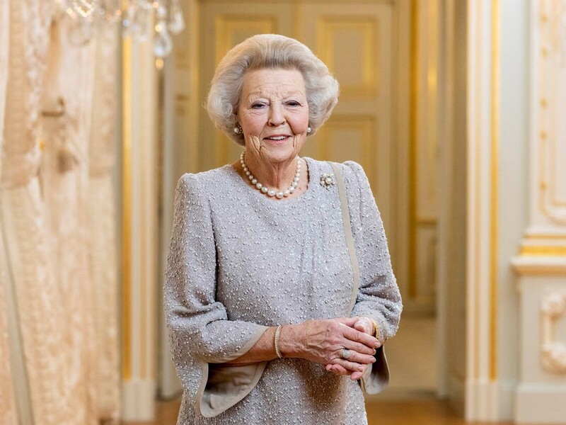 Prinses Beatrix bij viering 75 jaar Oogfonds