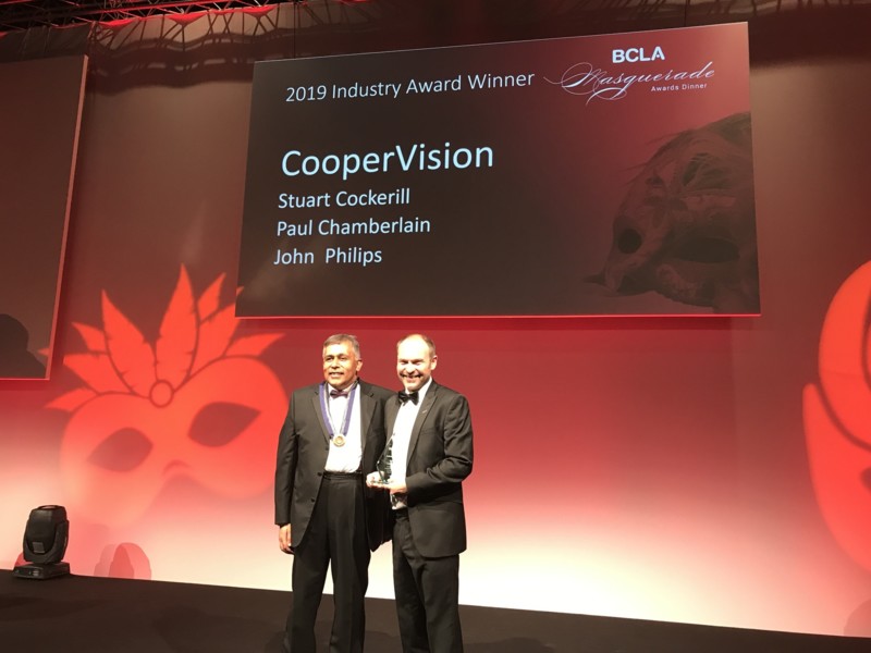 CooperVision MiSight 1 day team geëerd met Award