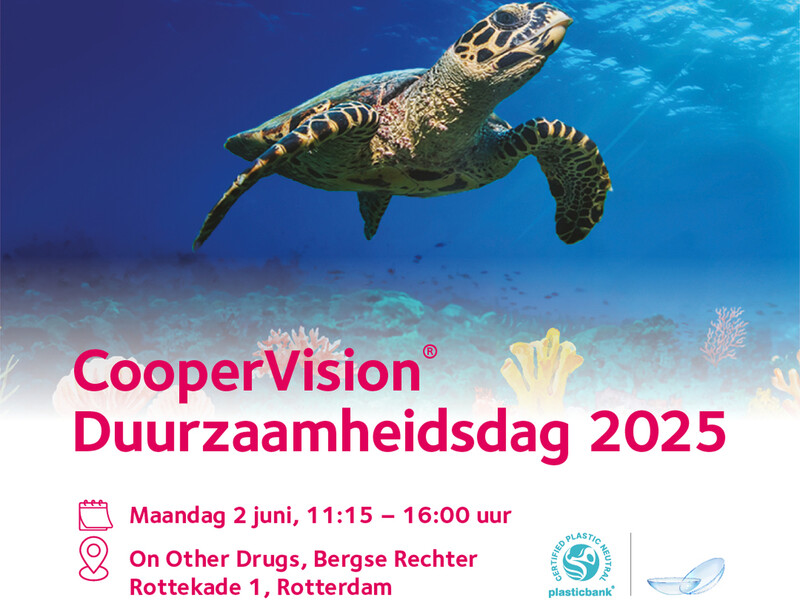 Schrijf u in voor de CooperVision Duurzaamheidsdag