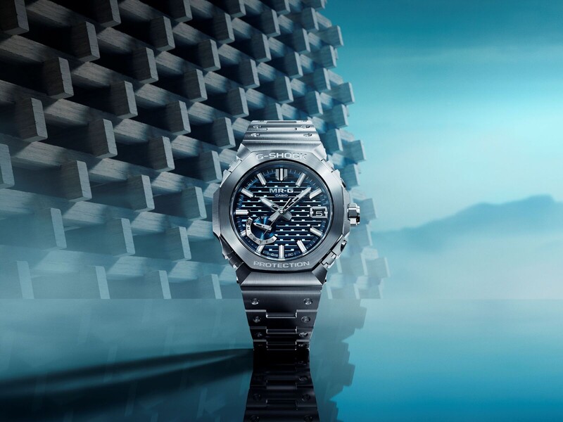 Casio introduceert nieuwe MR-G met diepblauwe wijzerplaat