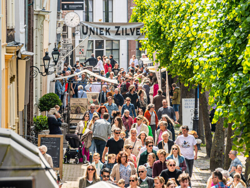Opening Nationale Zilverdag door H.K.H. Prinses Margarita de Bourbon de Parme 
