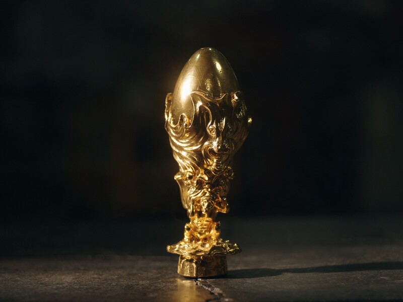 GoldRepublic onthult gouden sculptuur van meer dan 12 kilogram&nbsp;