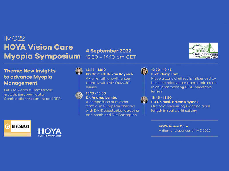 HOYA op De International Myopia Conference